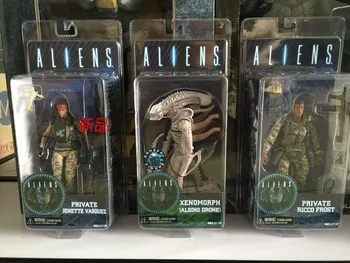 20 cm Alien VS Predator Izolacije Konvencije AVP Xenomorph Bojevnik Serije Astronavti Vojak Toplotne Vision PVC Akcijska Figura, Igrača