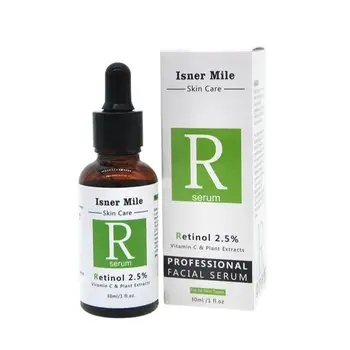 Retinol 2.5% Face Serum Učvrstitev Popravilo Kože Face Serum, 30 ml Vitamin C Proti Gubam Anti Acne Anti Aging Lifting Nego Kože