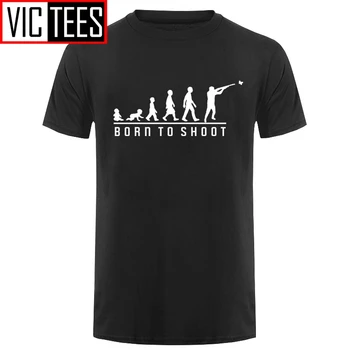 Ljudje Rojeni Za Ustrelil (Gline Golob) - Mens T-Shirt - Safet - Streljanje Tiskanje T Shirt Mens Vroče Vrhovi Tshirt
