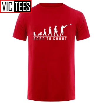 Ljudje Rojeni Za Ustrelil (Gline Golob) - Mens T-Shirt - Safet - Streljanje Tiskanje T Shirt Mens Vroče Vrhovi Tshirt