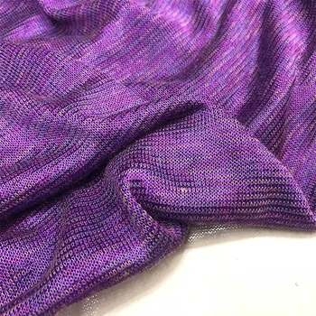 Nove super koži prijaznih perilo elastična mercerizing pletenje, čisti bombaž barve svile, kot so tkanine, uvoženih jacquardske bombažne tkanine