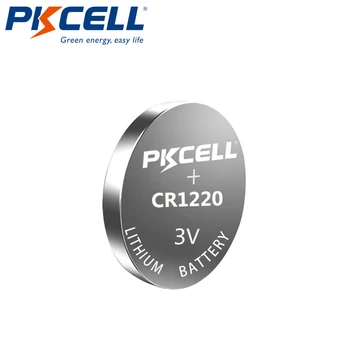 50Pcs PKCELL 3V Baterija Litij-CR1220 DL1220 LM1220 ECR1220 1220 Gumb gumbaste Baterije