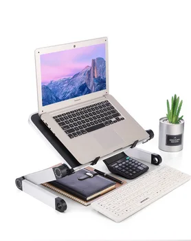 Prenosni desk zložljive računalnik tabela scrivania biurko tabela escritorio Nastavljiv ergonomija laptop tipke stati raztegljiv kavč nosilec