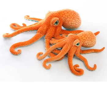 Mehko Živali Simulacije Creative 3D velike Plišaste velika Hobotnica Plišastih Morskih Živali Plišastih Igrač Za Otroke Božič darilo