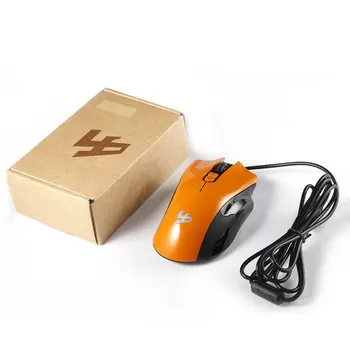 5D 250-4000 DPI 5V 100mA 4 Gumbi LED Vrata USB Vmesnik Žična Optična Gaming Miška Črna, Bela, Oranžna