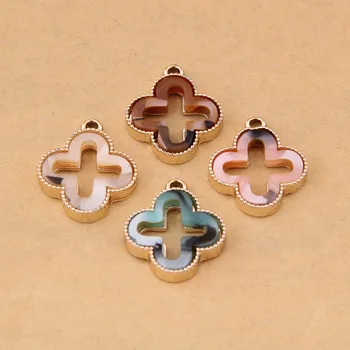 100 kozarcev Preprost grafični nakit majhen obesek DIY zlitine nakit dodatki trgovini