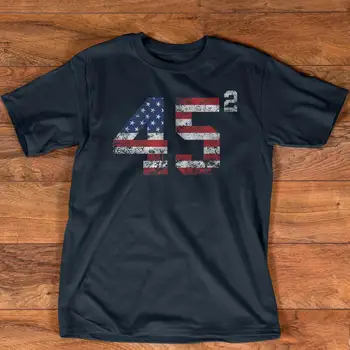 45 Kvadrat Adut 2020 Drugi Mandat, ZDA Vintage T-Shirt Najboljše 2020 Darilo Za Prijatelje T Shirt Majica s Kapuco