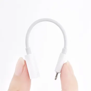 2 v 1, Dual Strele Adapter za Polnjenje Audio Adapter Za iPhone 8 7 Plus 10 X Polnilec za Ločevanje Slušalke Tok Visoke Kakovosti