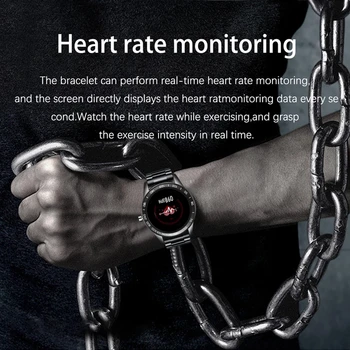 Nove Pametne Watch Moških IP67 Nepremočljiva Fitnes Tracker Srčni utrip, Krvni Tlak Monitor PedometerFor Android, ios Šport smartwatch