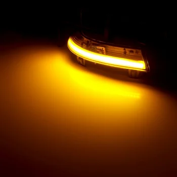 2x Dynamic LED Vključite Opozorilne Luči Strani Ogledalo Kazalnik Blinker Za VW Passat B6 GOLF Jetta 5 MK5 Passat B5.5 GTI V Sharan Odlično