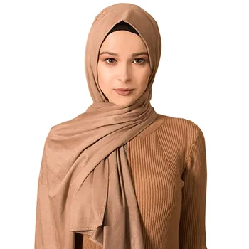 Modne ženske muslimanskih jersey hidžab šal foulard hijabs Islamske šali soild Modal headscarf za ženske 85*180 cm
