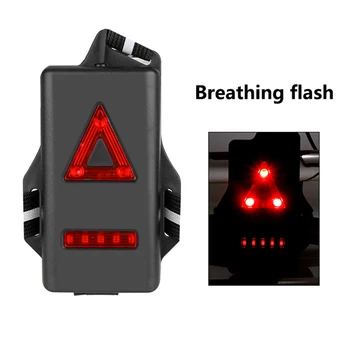 Nepremočljiva Rdeče Belo opozorilna Lučka Prsih Lučka L2 LED Noč zapored Svetilka USB Polnilne Varnost Svetlobe Šport Running Light