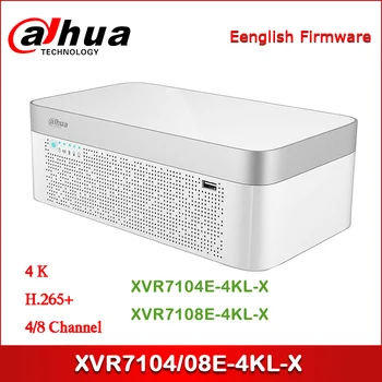 Dahua XVR XVR7104E-4KL-X XVR7108E-4KL 4/8 Kanal Penta-brid 4K Elegantno 1U Digitalni Video Snemalnik Is & POS functionalitie