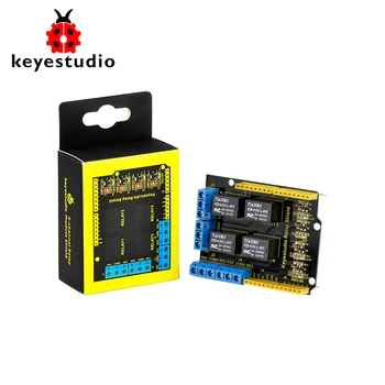 Keyestudio 4 kanal 5 Rele Ščit modul za Arduino UNO R3