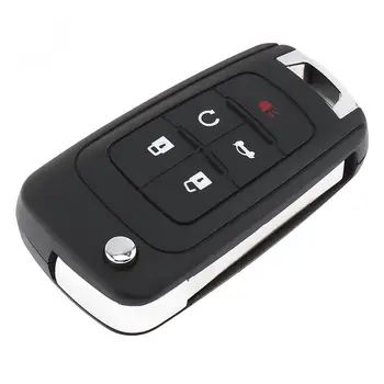 315Mhz 5 Gumb za Vstop brez ključa za Daljinsko Ključni Fob FCC ID OHT01060512 Tipko Rezilo HU100 Primerni za Chevrolet Buick GMC 2010-2017