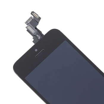 Celotno montažo LCD Zaslon za iPhone 5C Polno zaslon LCD Zaslon na dotik za iphone 5c polno Računalnike ecran Zamenjava+kamera spredaj