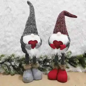 2021 Božič Ročno švedski Gnome Lutka Okraski Podaljša Darilo Igrače Počitnice Figur Stranka Doma Dekor Stoji Otroci W7S6