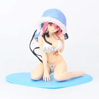 12 CM Super Soniko Slika PVC Actian Anime Zbirka Kopalke Bikini Seksi Dekle Avto Namizje Igrača, Lutka Model Igrače za Otroke Darilo