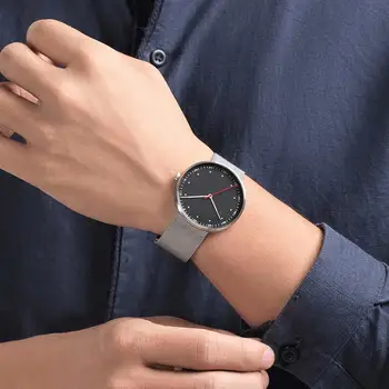 Xiaomi Youpin TwentySeventeen Modni, Elegantni Moški Ženske Luksuzni Watch Quartz uro 39 mm Izbiranje 3ATM vodoodporna