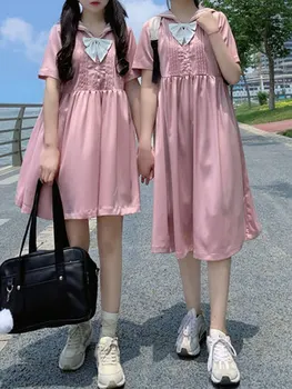 Japonski in korejski šoli slog krilo poletje 2020 nove prijateljice obleko starost zmanjšanje mornarice ovratnik študent obleko