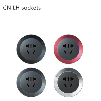 CN LED Vtič v Električno Vtičnico in Vtičnico 3 Moverable Adapterji za 50 cm Power Track Črna, Srebrno Siva, Rdeče Zlato T