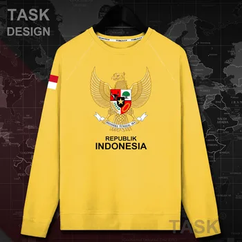 Indonezija Indonezijski IDN ID mens narod plašč hoodie puloverji s kapuco dresov moških Jeseni majica tanke ulične oblačila 20