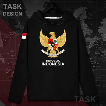Indonezija Indonezijski IDN ID mens narod plašč hoodie puloverji s kapuco dresov moških Jeseni majica tanke ulične oblačila 20