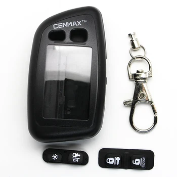 Samo v Primeru CENMAX ST-5A ruske LCD zaslon, daljinski upravljalnik telo primeru za CENMAX ST 5A LCD keychain avto daljinsko 2-steznih avto alarmni sistem
