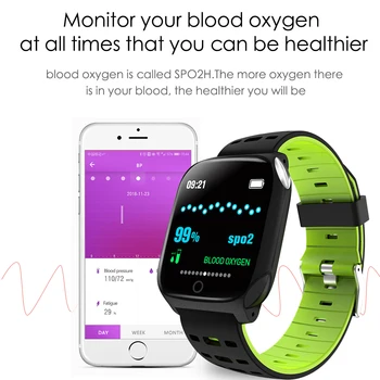 Pametna Zapestnica EKG+PPG Zaslon Smart Gledam Šport Fitnes Tracker Srčni utrip, Krvni Tlak Manšeta Nepremočljiva Vremenska Napoved