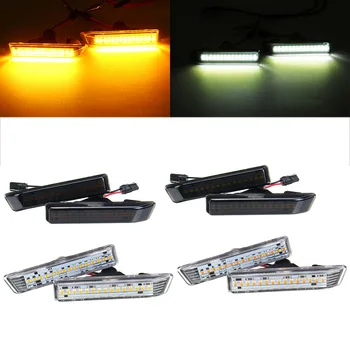 2pcs LED Strani Marker Osvetlitev 12V Vključite Opozorilne Luči Plošča Lučka Blinker strani indikator za BMW SERIJE 3 za E36 coupe X5 E53 00-06