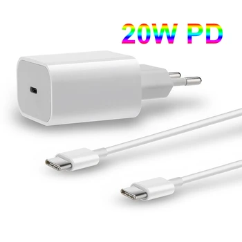 20W PD3.0 hiter polnilec Za iphone 12 Pro Max za Samsung za HUAWEI USB Kabel Adapter UK/EU/ZDA Plug Potovalni polnilnik QC3.0