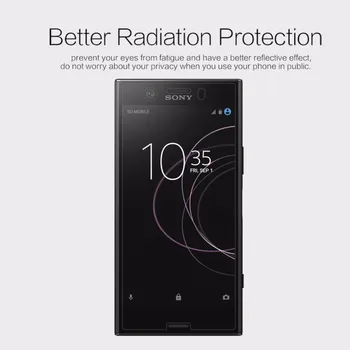 Za Sony XZ1 Kompakten Screen Protector NILLKIN Super Clear/Mat Anti-Glare Mehko PET Zaščitno folijo Za Sony Xperia XZ1