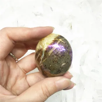 80-100 g Debelo poceni cene zemeljskega septarium rock quartz kamen naslon za roko zdravljenje