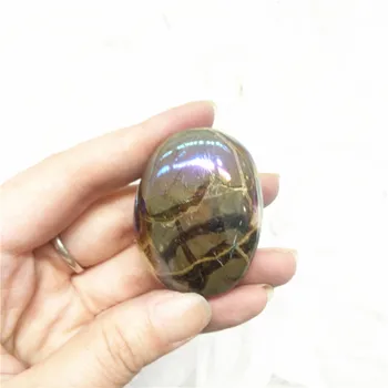 80-100 g Debelo poceni cene zemeljskega septarium rock quartz kamen naslon za roko zdravljenje