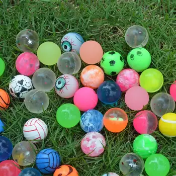 100 Kos Otrok Igrača Odskakivanje Žoge Gume Kopel Igrače Otroške Športne Igre Elastična Žongliranje Skoki Kroglice Darila Za Otroke Otroci