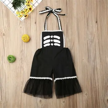 UK Novorojenega Dojenčka Baby Dekle 0-24M Otrok Romper Jumpsuit Oblačila Obleko Playsuit