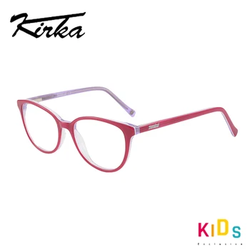 Otroci Očala Roza Eyeglass Okvirji Otrok Očala Za Kratkovidnost Očala Acetat Otroci Eyeglass Okvirji Krog Otrok Optičnih Slik