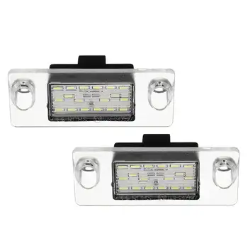 2pcs Napak LED Številko registrske Tablice Luči luči Za Audi A4 S4 B5 S5 B5 A3 S3