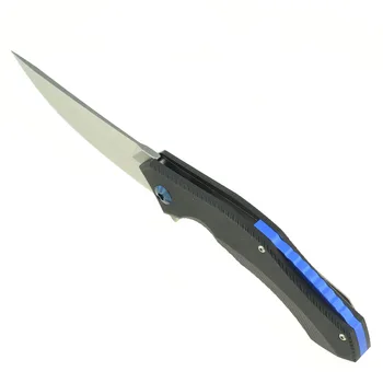Visoka kakovost D2 jekla, kroglični ležaj taktično nož cold steel preživetje G10 ročaj visoko trdoto lov zložljivi zunanji orodje