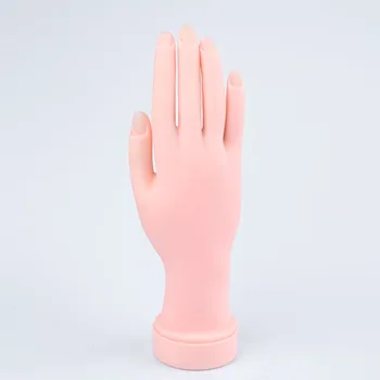 Novo 1Pc Strokovno Gume Nohtov Roko Model Nasvet Insertable False Nohtov DIY Lak za Usposabljanje Osebnih Manikura Salon Lepote Orodje