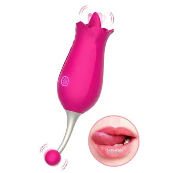 2020 Nov Ženski Sladko G-spot Stimulator Rose Oblikovan Električni Vibrator Naprave Sex Igrača Masturbator za Ženske