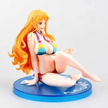 En Kos predstavnica nami-ja Slika BB Različica POP Luffy je Sedel Seksi Bikini Slika Anime 18 CM PVC Dejanje Slika Lutka Igrače