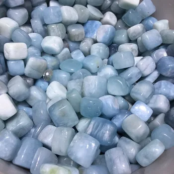 100-500 g Aquamarines Naravne Mineralne Gem Kocka Za Nakit, Izdelava Čakro Kamen Kroglice naredi sam, Zapestnico, Ogrlico