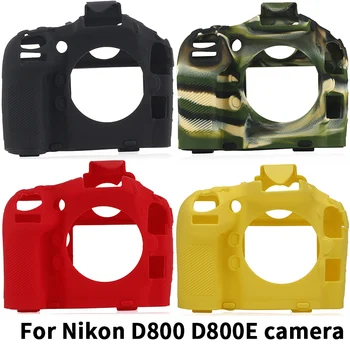 D800 SLR Silikonski vrečko Lahka Kamera Torba Primeru Kritje za Nikon D800 D800E