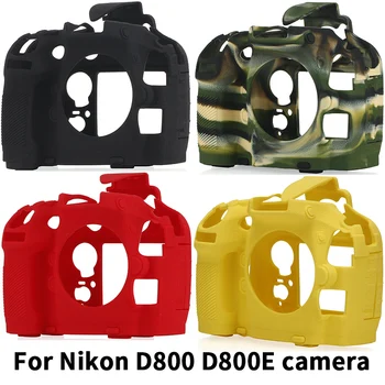D800 SLR Silikonski vrečko Lahka Kamera Torba Primeru Kritje za Nikon D800 D800E