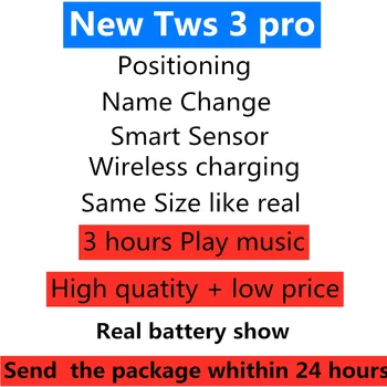 Nova Pro TWS Brezžične Bluetooth Slušalke NE cut off 1:1 tws 3 Čepkov 10D Super Bass PK i99999 Plus i900000 Pro i9000 tws