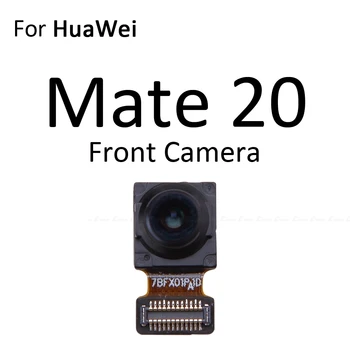 Spredaj Selfie Sooča & Nazaj Zadnja Glavna Kamera Velika, Mala Modul Traku Popravilo Delov Flex Kabel Za HuaWei Mate 20 Pro Lite