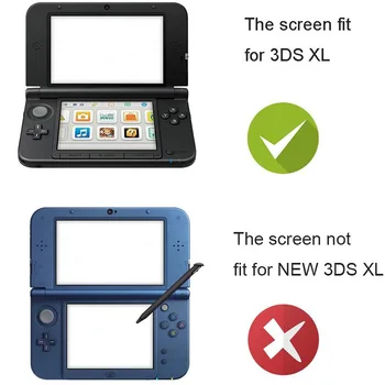 Gumb LCD za 3DS XL, YTTL Nadomestni Deli, Pribor Nižje Zaslona za 3DS XL Sistema Igre Konzole
