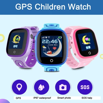 DF31G GPS+LBS Pametni Otroci Gledajo Otroci Baby Kartice SIM na Zaslonu na Dotik SOS Klic Nepremočljiva Tracker Monitor Smartband pk Q90