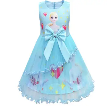 Disney Zamrznjene Kostum Za Dekleta, Obleko Božič Princesa Poročno Zabavo, Obleke Vestido Otroci Obleko Za Najstnice